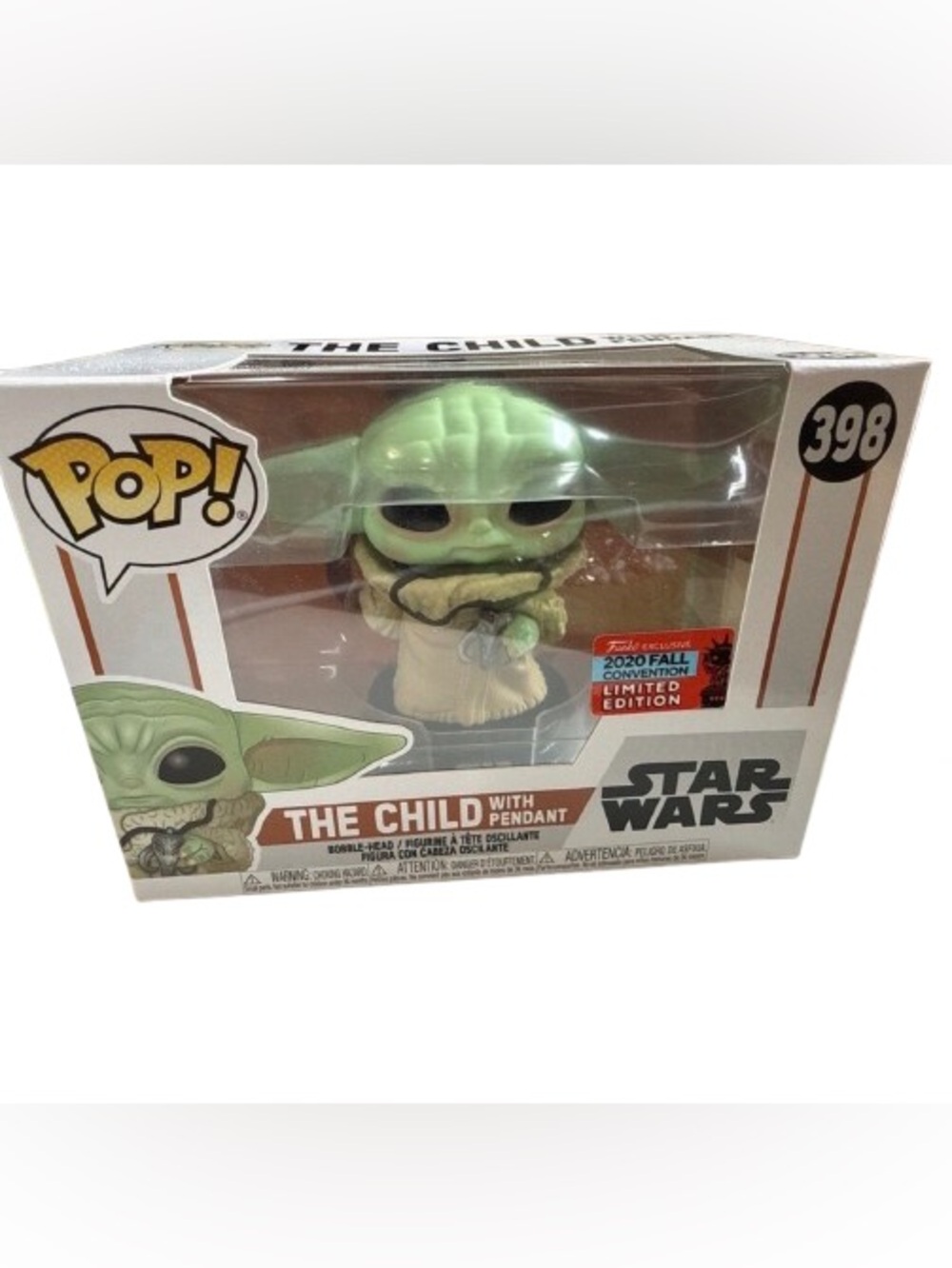 Funko Pop! Star Wars The Child with Pendant #398 Fall Convention LE 2020